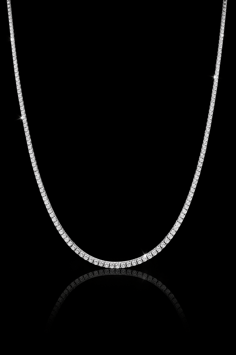 Moissanite Tennis Chain Necklace
