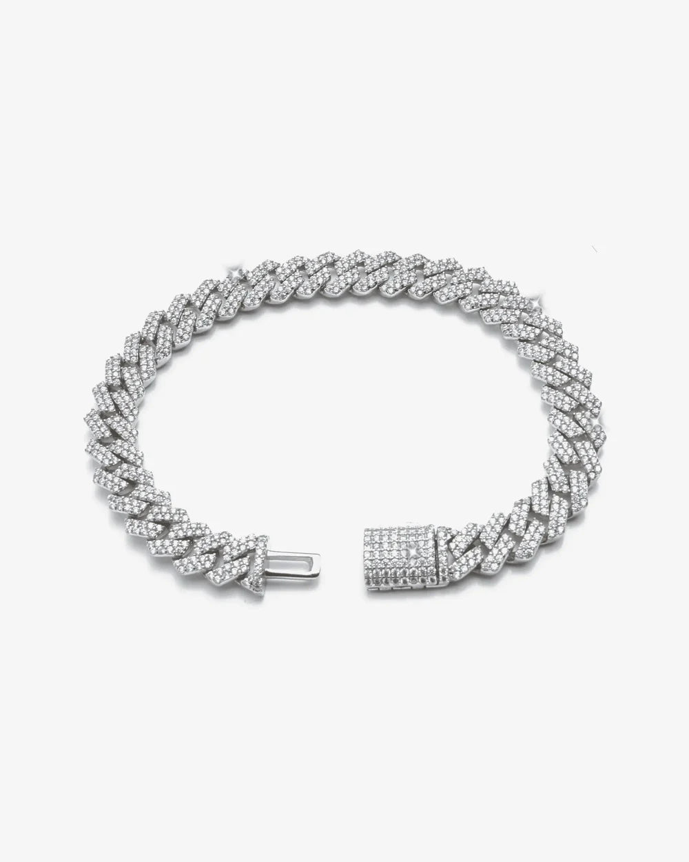 Moissanite Cuban Bracelet