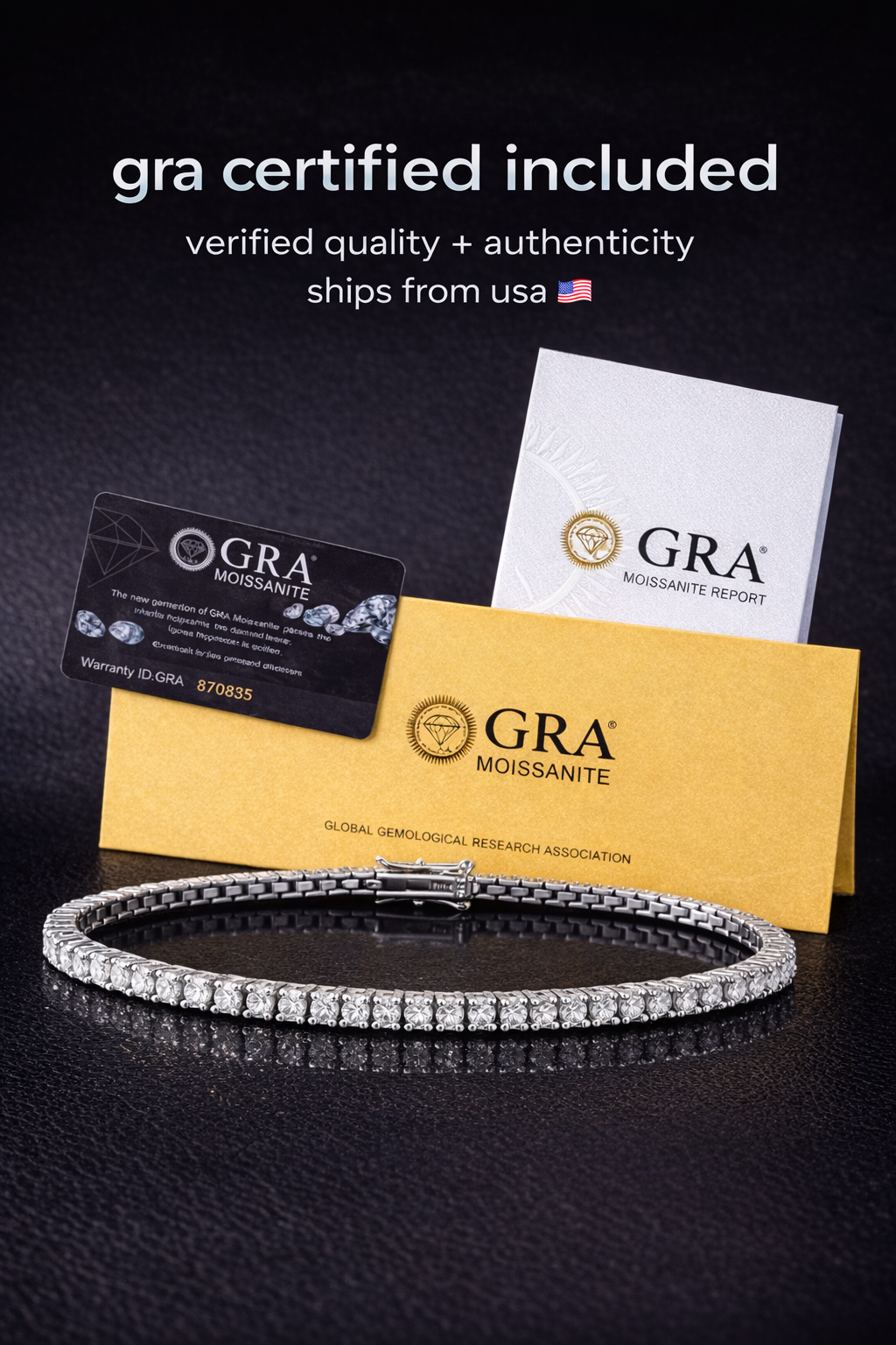 Moissanite Tennis Braclet