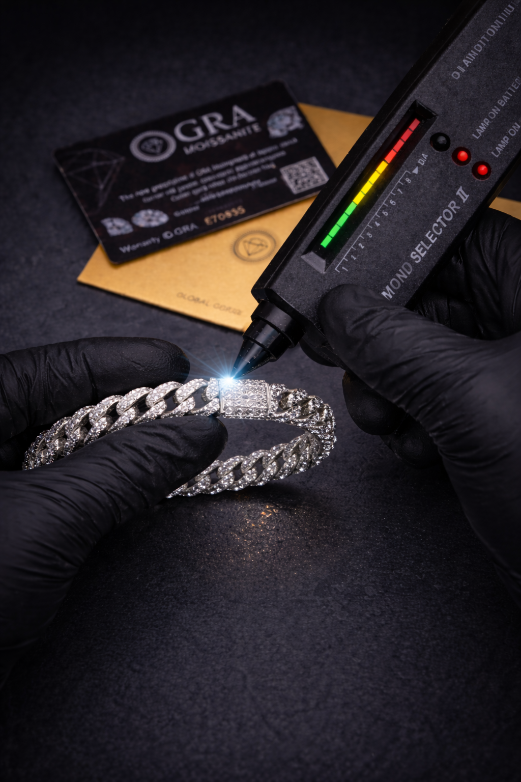 Moissanite Cuban Bracelet