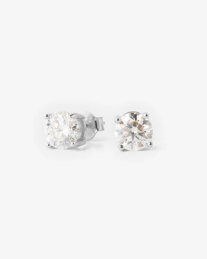 Moissanite Stud Earrings